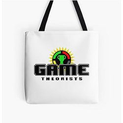 The Game Theorists All Over Print Tote Bag