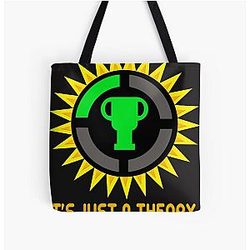 Theorist Official Slogan and Logo for Game Analysis - Christmas Birthday Party Gift Ideas for the All Over Tote Bag