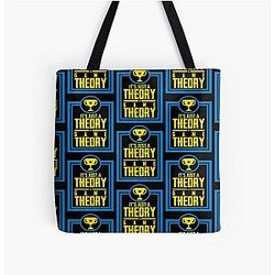 Theorist Official Slogan For Game Analysis Christmas Gift Ideas for Theories Lovers Game Nerds All Over Print Tote Bag