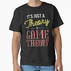 Theorist Slogan For Game Analysis Christmas Gift Ideas Classic T-Shirt