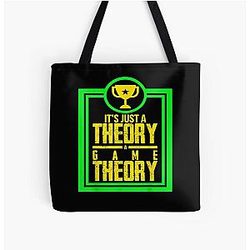 It's a Theory Love Field of Study Retro Videogame Gift All Over Print Tote Bag