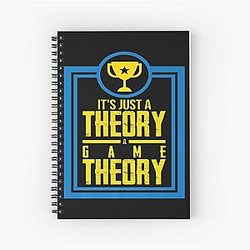 Theorist Official Slogan For Game Analysis Christmas Gift Ideas for Theories Lovers and Game Nerds Notebook