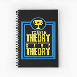 It's a Game Theory Official Slogan Gifts Classic Spiral Notebook