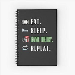 Eat Sleep Game Theory Retire Notebook