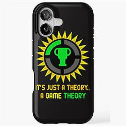 Theorist Official Slogan and Logo for Game Analysis - Christmas and Birthday Party Gift Ideas for iPhone Tough Case