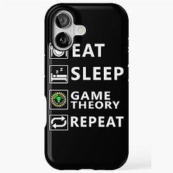 Eat Sleep Game Theory Essential T-Shirt tough iPhone Case