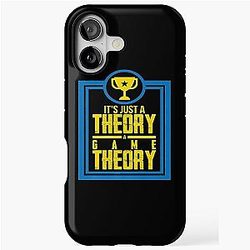 It's A Game Theory Official Slogan Gifts for Lovers and Fans Classic iPhone Tough Case
