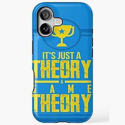 It's Just A Theory A Game Theory Official Slogan Gifts for Lovers Fans Classic T-Shirt iPhone Tough Case