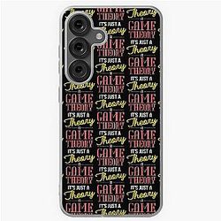 Theorist Slogan For Game Analysis - Gift Ideas for Theories Lovers and Game Enthusiasts Samsung Galaxy Soft Case
