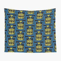 Theorist Slogan For Game Analysis - Christmas Gift Ideas for Theories Lovers and Game Nerds Tapestry