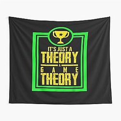 It's a Theory Love Field of Study Retro Videogames Gift Tapestry