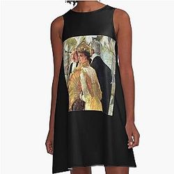 The Gilded Age A Line Dress