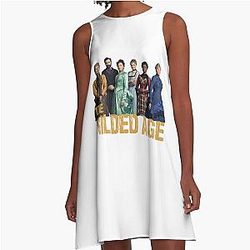 The Gilded Age Main Characters A Line Dress