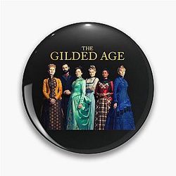 Think About the Gilded Age Gift for Halloween Pin