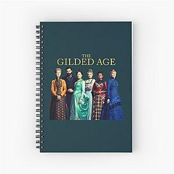 Think About Ways the Gilded Age Gift for Halloween Spiral Notebook