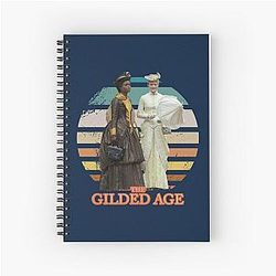 Marian and Peggy The Gilded Age Spiral Notebook