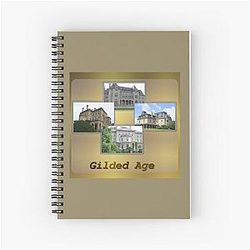 Collage Gilded Age Spiral Notebook
