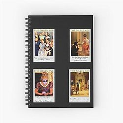 The Gilded Age HD Sticker Set T Shirt Spiral Notebook
