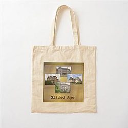 Collage: Gilded Age Cotton Tote Bag