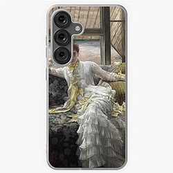 James Tissot Gilded Age Seaside Portrait Samsung Galaxy Soft Case