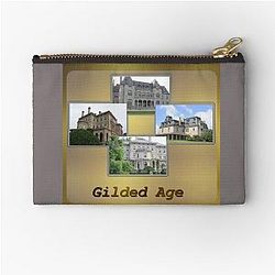 Collage Gilded Age Zipper Pouch