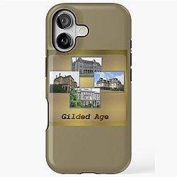 Collage Gilded Age iPhone Case