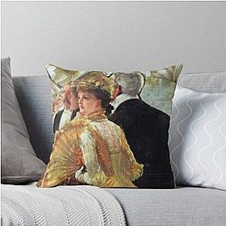 The Gilded Age Throw Pillow