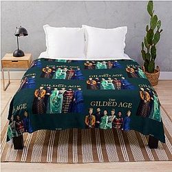 Think About Ways the Gilded Age Gift for Halloween Throw Blanket