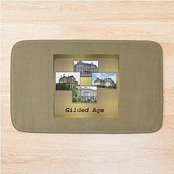Collage Gilded Age Bath Mat
