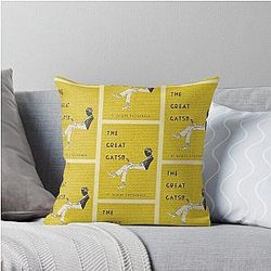 The Great Gatsby by F. Scott Fitzgerald Pillow Cover