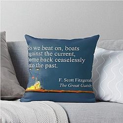 The Great Gatsby Throw Pillow