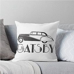 The Great Gatsby Throw Pillow