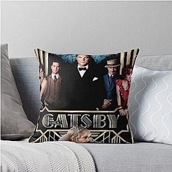 The Great Gatsby Movie Throw Pillow