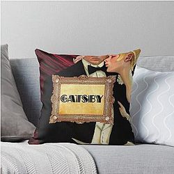 The Great Gatsby Movie Throw Pillow
