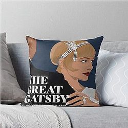 The Great Gatsby Throw Pillow