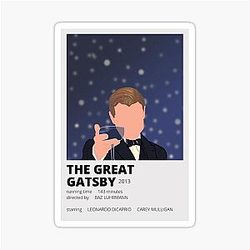 the great gatsby sticker