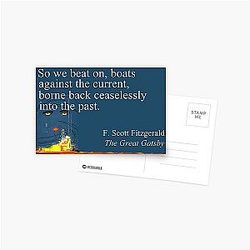 The Great Gatsby Postcard