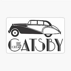 The Great Gatsby Sticker