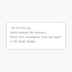 The Great Gatsby Sticker