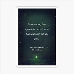 The Great Gatsby Green Light Sticker
