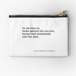 The Great Gatsby F Scott Fitzgerald Zipper Pouch