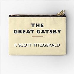 Penguin Classic Fiction: The Great Gatsby by F. Scott Fitzgerald Zipper Pouch