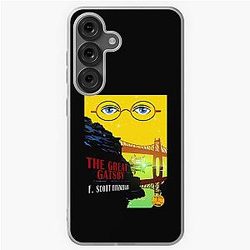 Retro The Great Gatsby Travel Case for Samsung Galaxy S Soft