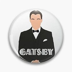 The Great Gatsby Jay Gatsby Art Pin
