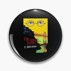Retro Great Gatsby Travel Pin