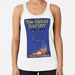 The Great Gatsby Racerback Tank Top