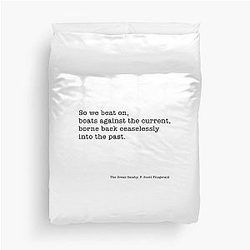 The Great Gatsby F Scott Fitzgerald Duvet Cover