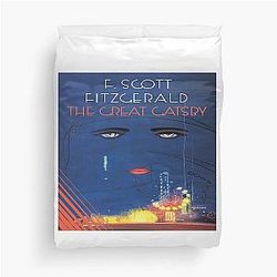 The Great Gatsby Square Book Cover Duvet