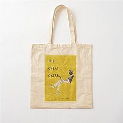 The Great Gatsby by F Scott Fitzgerald Cotton Tote Bag