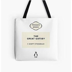 The Great Gatsby All Over Print Tote Bag
